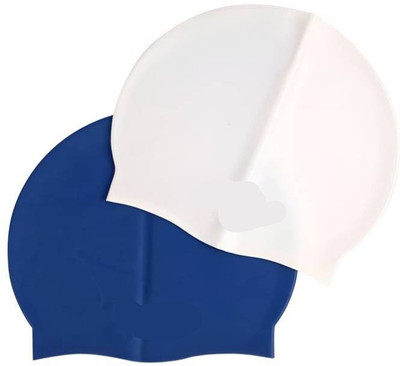 Ratnaram Swimming Cap Water Cap Extra Stretch Pure Silicon Swimming Cap