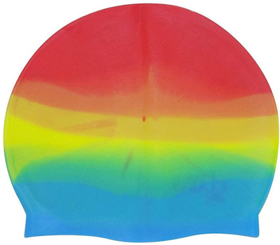 Hyrise Swimming Cap Free Size For Waterproof Swimming Durable Non-Slip Cap Swimming Cap(Pack of 1)