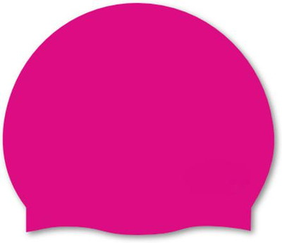 THE MORNING PLAY High Quality Silicone Swim Cap for Women Men Kids Swimming Cap(Pack of 1)
