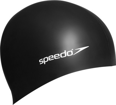 SPEEDO Plain Flat Silicone Swimming Cap(Multicolor, Pack of 1)