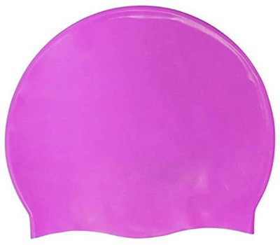 NEWSPARSH vina Plain Molded Silicone Swimming Cap Swimming Cap