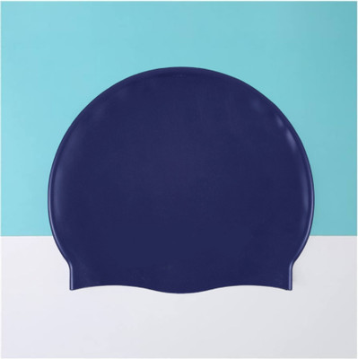 Ratnaram Swwimming Cap Water Cap Extra Sstretch Pure Silicone Swimming Cap(Pack of 1)