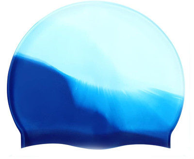 Medivedas Silicone Swimming Cap for Kids Waterproof Bathing Cap Swimming Cap(Pack of 1)
