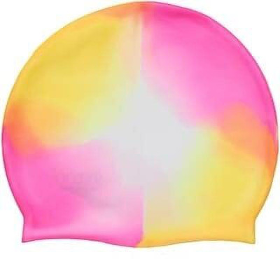 KitchExpo Waterproof Swimming hat Silicone Swimming Cap Swimming Cap(Pack of 1)