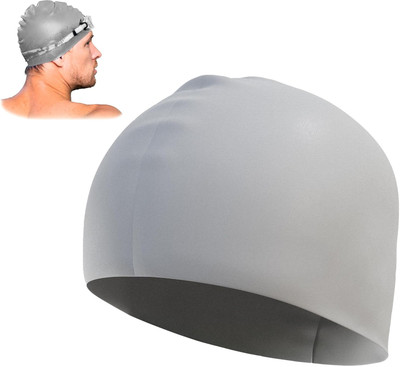 HouseOfCommon High Quality Swimming Caps full silicon for Mens Women Kids Swimming Cap