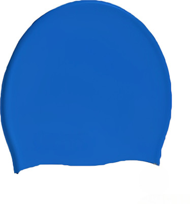 HouseOfCommon Silicone Swimming Cap for All Age Group Waterproof Swimming Cap
