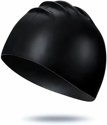 THE MORNING PLAY High Quality Silicone Swim Cap for Women Men Kids Swimming Cap(Pack of 1)