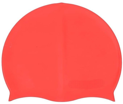HouseOfCommon Silicone Swimming Cap for All Age Group Waterproof Swimming Cap