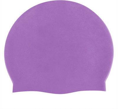 PASSION PETALS Swimming Cap Silicone Waterproof Swim Hat Kids Girl Boy Bathing Cap For 3-7Years Swimming Cap(Pack of 1)