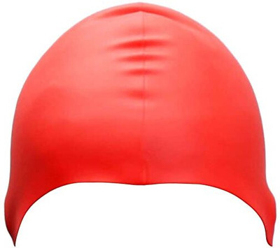 NEWSPARSH ishani Plain Molded Silicone Swimming Cap Swimming Cap