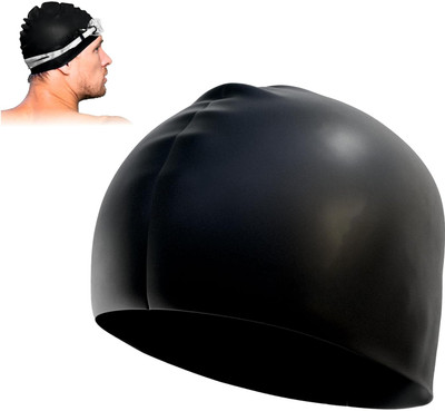 HouseOfCommon High Quality Swimming Caps full silicon for Mens Women Kids Swimming Cap