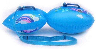 bosig Swim Buoy Sports Upset Inflatable Device Float Dual Airbag for Open Water, Inflatable Swimming Safety Tube(Multicolor)