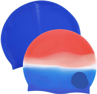 Ratnaram Pure Silicone Swimming Cap Swimming Cap(Pack of 1)