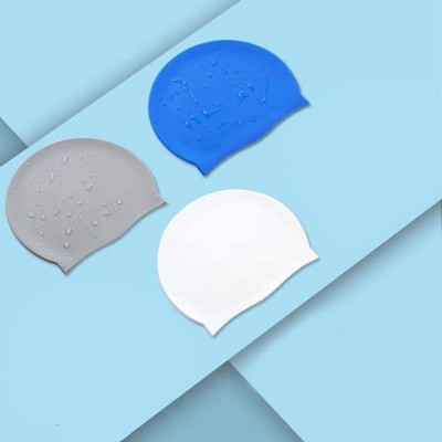 Ratnaram Swimming Cap Water Cap s Extra Pure Silicone Swimming Cap(Pack of 3)