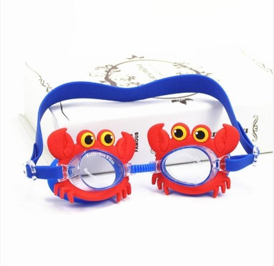 DC DECORIO- A UNIQUE PRODUCT RANGE Red Crab swimming sunglasses Swimming Goggles(Red)