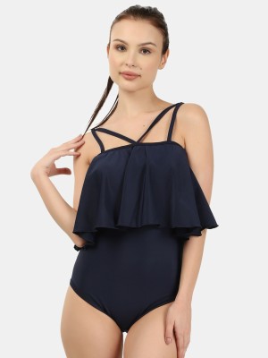 Piftif Solid Women Swimsuit