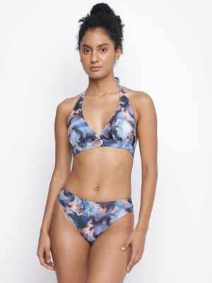 La inTimo Suheli Par Two Piece Set Printed Women Swimsuit
