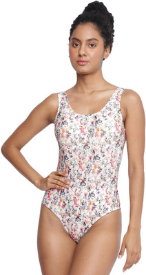 La inTimo Kalpeni Basic Monokini Printed Women Swimsuit