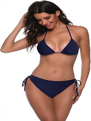 VALARDOH Solid Women Swimsuit