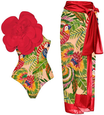 second skins Floral Print Women Swimsuit