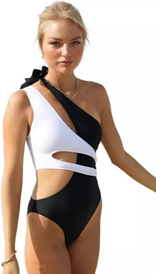 enaya store Self Design Women Swimsuit