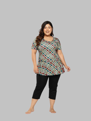 Adrenex Printed Women Swimsuit