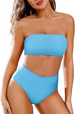 VALARDOH Solid Women Swimsuit