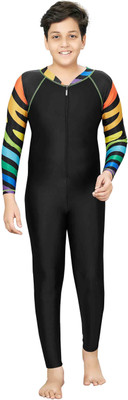 ZIUM Lycra Swimsuit Tiger Printed Boys Swimsuit