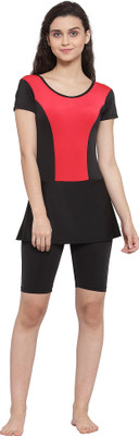 Cukoo Solid Women Swimsuit