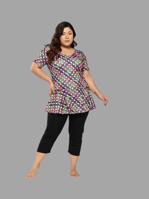 Adrenex Applique, Printed Women Swimsuit