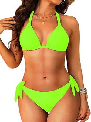 enaya store Self Design Women Swimsuit