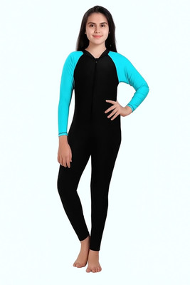 Bhawani sporting BODYSUIT/YOGASUIT Solid Boys & Girls Swimsuit