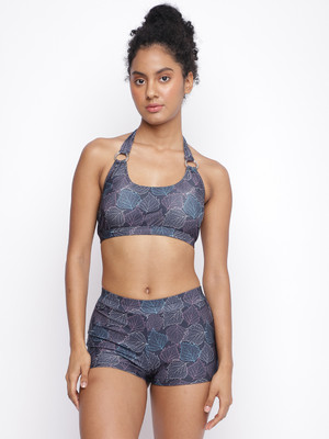 La inTimo Minicoy Shorts Two Piece Set Printed Women Swimsuit