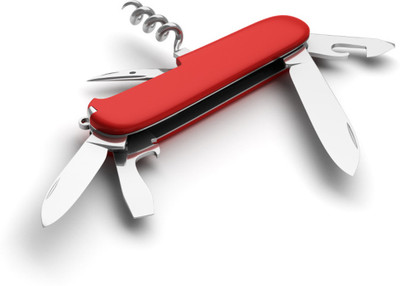 ASTOUND Multifunctional Swiss 91mm Folding Knife-Red-al Multi Tool, Knife, Pocket Knife, Survival Knife(Red)