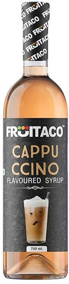 fruitaco Cappuccino Syrup: Perfect Mixer For Enhancing Mocktails & Cocktails, Drinks, 750(750 ml, Pack of 1)