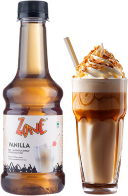 zone Vanilla Flavoured Syrup 300ml Vanilla(300 ml, Pack of 1)
