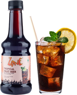 zone Tropical Fruit beer Flavoured Syrup 300ml Tropical Fruit Beer(300 ml, Pack of 1)