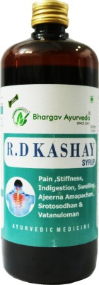 Bhargav Ayurveda R.D Kashay Syrup 500 ml & Livo Detox Capsule 60 Capsules