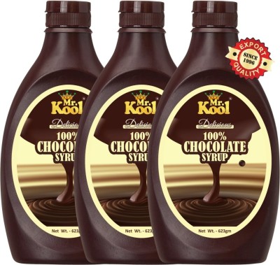 Mr.Kool Chocolate Syrup Chocolate(1869 g, Pack of 3)