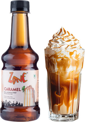 zone Caramel Flavoured Syrup 300ml Caramel(300 ml, Pack of 1)