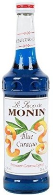 Monin Blue Curacao Syrup, 1L Blue Curacao(1 L, Pack of 1)