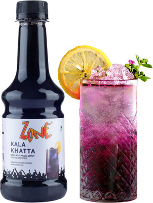 zone Kala Khatta Flavoured Syrup 300ml Kala Khatta(300 ml, Pack of 1)