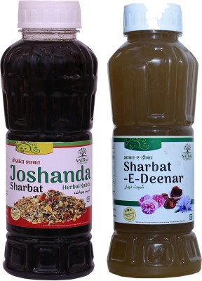 NATRAJ The Right Choice JOSHANDA-DEENAR Sharbat JOSHANDA(1500 ml, Pack of 2)