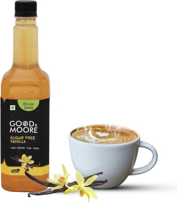 good+moore Coffee, Milkshake, Frappe and more Sugar free Vanilla(750 ml, Pack of 1)