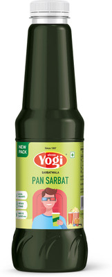 Shree Yogi Sarabatwala Pan Sarbat | Traditional After-Meal Flavor | Authentic Indian Paan Syrup Pan(750 ml, Pack of 1)