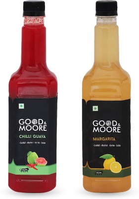 good+moore Cocktail, Mocktail, Sodas and more Margarita_Chilli Guava(1500 ml, Pack of 2)