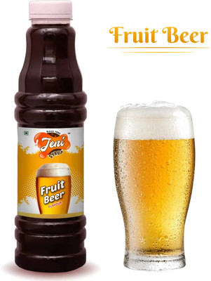 jeni Fruit Beer Sharbat & Soda Syrup 700ml Fruit Beer(700 ml, Pack of 1)