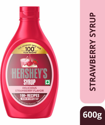 HERSHEY'S Strawberry Syrup Strawberry(600 g, Pack of 1)