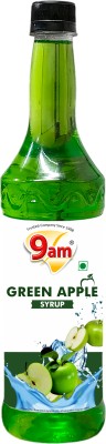 9am Green Apple Mocktail Syrup Green Apple(750 ml, Pack of 1)