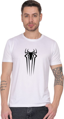 GetBling Graphic Print Men Round Neck White T-Shirt